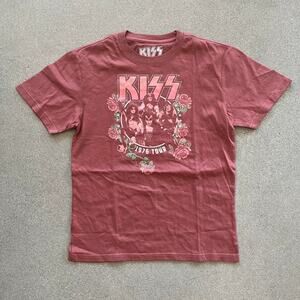 Kiss 1976 tour band tee